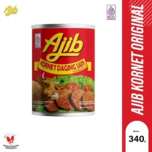 Ajib Kornet Daging Sapi (340gr)