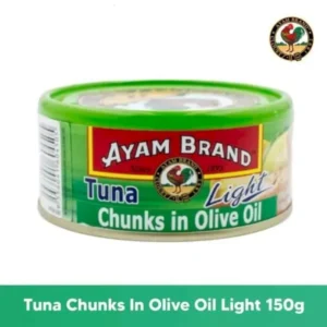AYAM BRAND Tuna Chunks in Olive Oil (185gr)