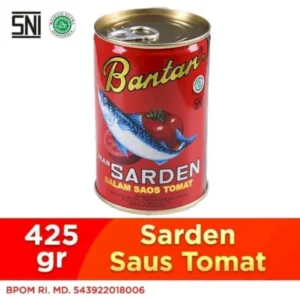 Bantan Sarden Saos Tomat (155gr)