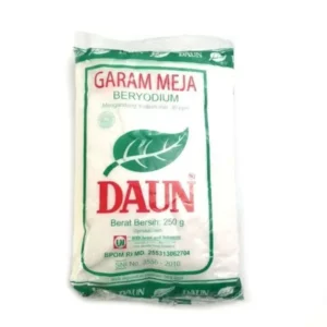 Garam Meja Beriodium Cap Daun (250gr)