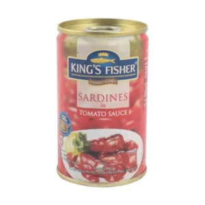 KING'S FISHER Sarden Saus Tomat (155gr)