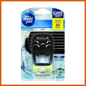 Ambipur Car Premium Clip Aqua Starter Kit (7.5ml)