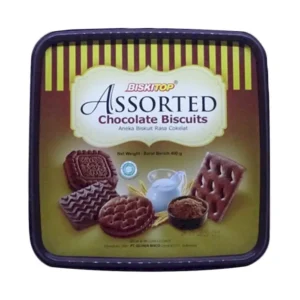 Biskitop Assorted Chocolate Biscuit (400gr)