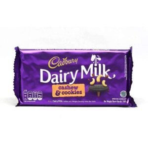 Cadbury Dairy Milk Cashew & Cookies (165gr)