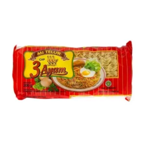 Cap 3 Ayam Mie Telor Merah (200gr)