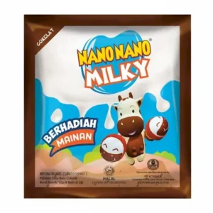 Nano Nano Milky Cokelat (12gr)
