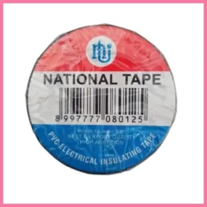 National PVC Electrical Insulating Tape Hitam