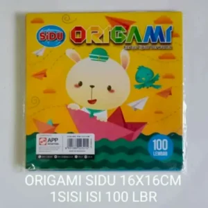 Kertas Origami SiDu 16x16cm (100Lbr)