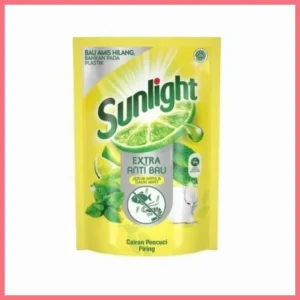 Sunlight Anti Bau +Daun Mint Jeruk Nipis (210ml) Refill