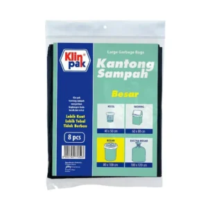 Klinpak Kantong Sampah Besar 80x100 (8Lembar)
