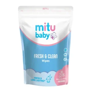 Mitu Baby Fresh & Clean Pink Cherry (60Lembar)