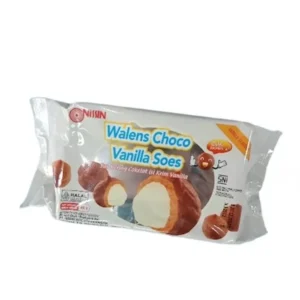 Nissin Wallens Choco Vanilla Soes (100gr)
