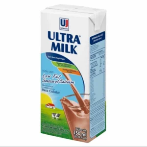 Ultra Milk Coklat Low Fat (250ml)