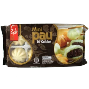 Edo Mini Pau Coklat (200gr)