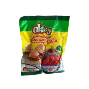 Okey Burger Mini Daging Sapi & Ayam (280gr)