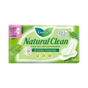 Laurier Natural Clean Day Wing 25 cm (isi16)