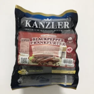 Kanzler Blackpepper Frankfurter Sausage (300gr)