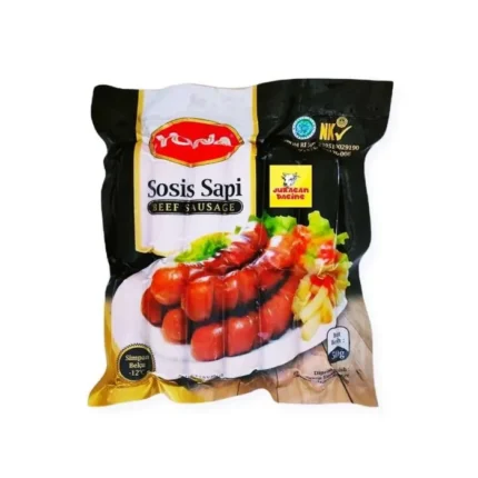 Yona Sosis Sapi Isi12 (500gr)