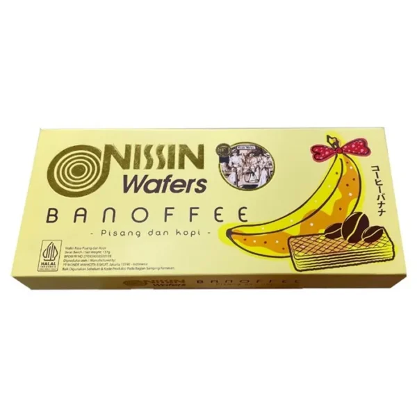 Nissin Wafers Banoffee (137gr)