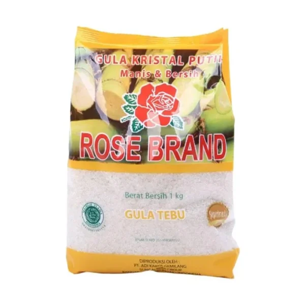 Gula Tebu Rose Brand (1kg)