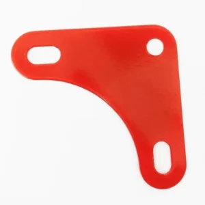 Plat Siku Lubang - Merah (isi10)