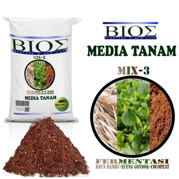 BioE Media Tanam Mix-3 (20Ltr)