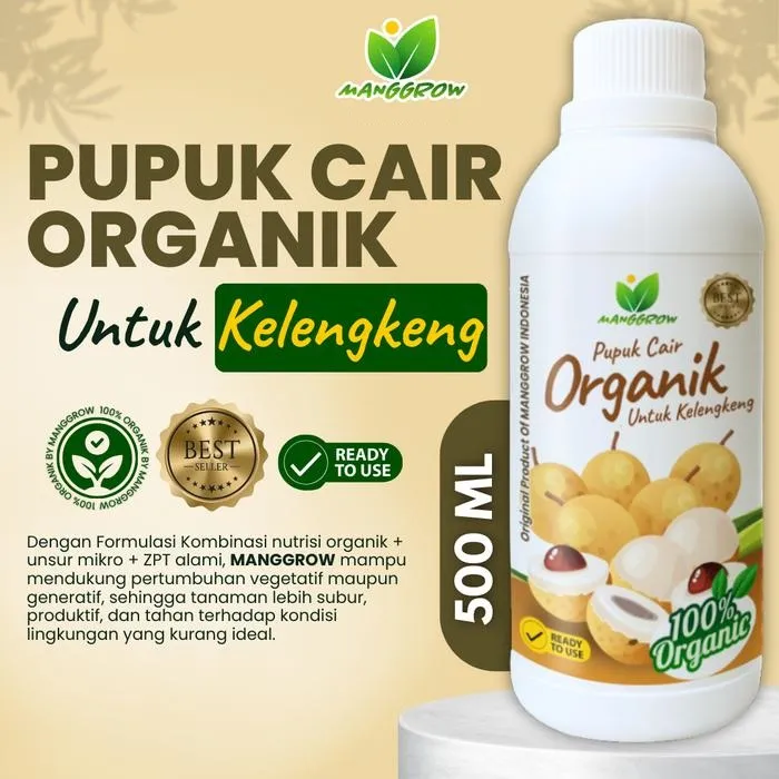 MANGGROW Pupuk Organik Cair Kelengkeng (500ml)