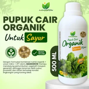 MANGGROW Pupuk Organik Cair Sayuran Hijau (500ml)